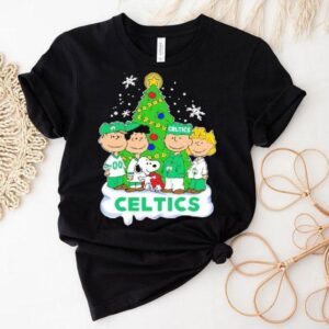 Boston Celtics X Snoopy The Peanuts Holiday Christmas Shirt