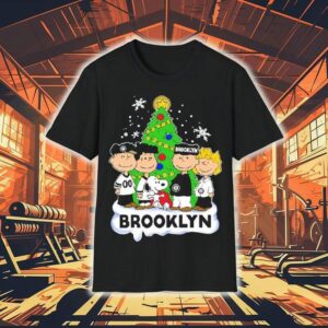 Brooklyn Nets X Snoopy The Peanuts Holiday Christmas Shirt
