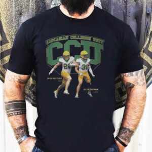 Bryce Boettcher And Dillon Thieneman Oregon Ducks Caucasian Collision Unit Ccu Shirt