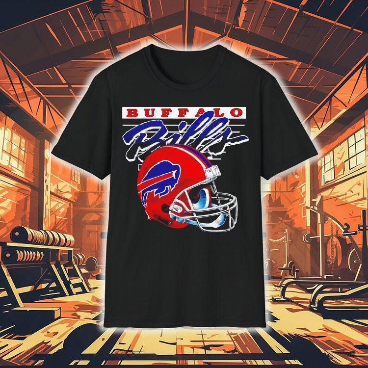 Buffalo Bills Gradient Alt Helmet Shirt Buffalo Bills Gradient Alt Helmet Shirt