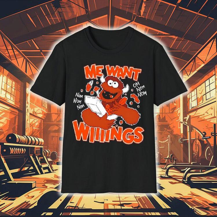 Buffalo Bills Monster Me Want Wings Shirt Buffalo Bills Monster Me Want Wings Shirt