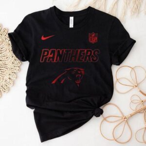 Carolina Panthers X Stranger Things Logo Shirt