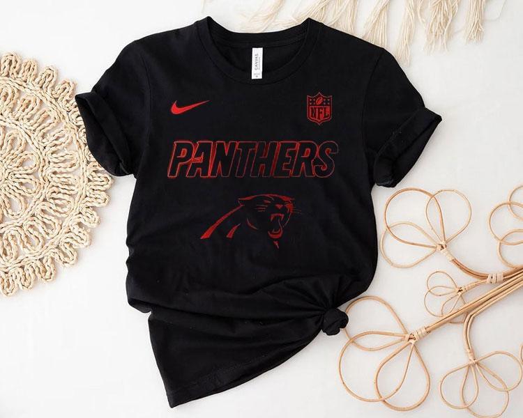 Carolina Panthers X Stranger Things Logo Shirt Carolina Panthers X Stranger Things Logo Shirt