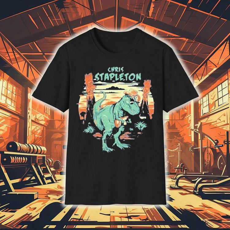Chris Stapleton The T-rex Cowboy Shirt Chris Stapleton The T-rex Cowboy Shirt