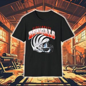 Cincinnati Bengals Gradient Alt Helmet Shirt