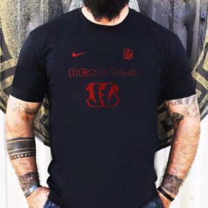 Cincinnati Bengals X Stranger Things Logo Shirt