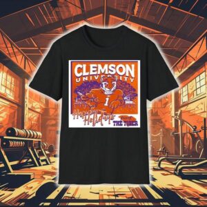 Clemson Tigers Snowy Polaroid Shirt