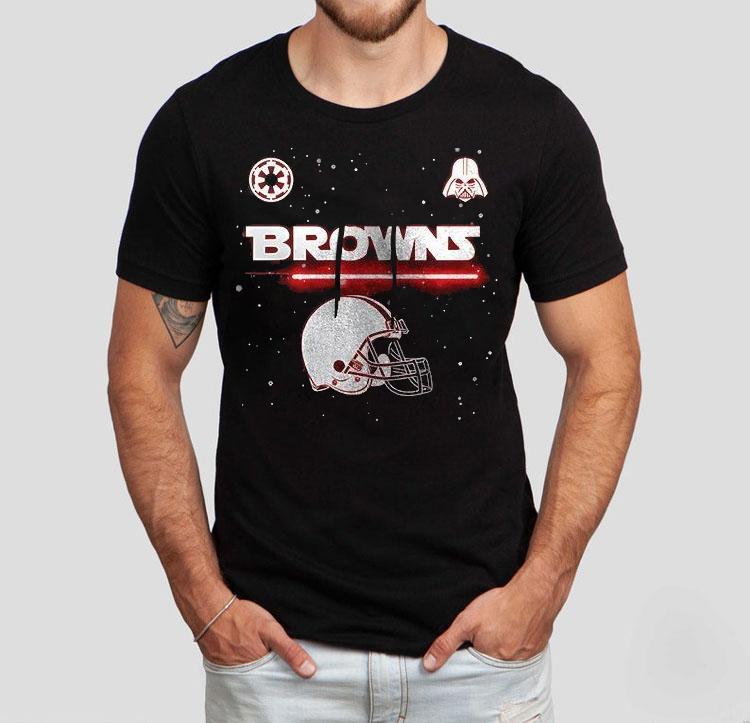 Cleveland Browns X Star Wars Darth Vader Shirt Cleveland Browns X Star Wars Darth Vader Shirt