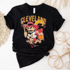 Cleveland Cavaliers Basketball Mascot Retro Shirt