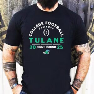 College Football Playoff Tulane Green Wave First Round 2025 Shirt