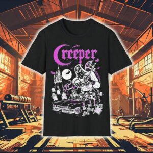 Creeper Mistress Of Death Car Tshirt