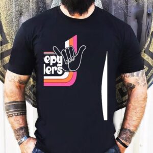 Creepy Fingers Black Aloha Shirt