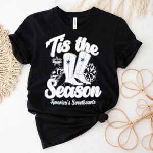 Dallas Cowboys ‘tis The Season Boots America’s Sweethearts Graphic Shirt