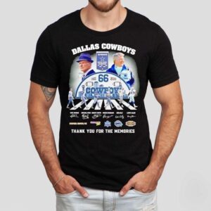 Dallas Cowboys Players Road Thank You For The Memories Signature Shirt