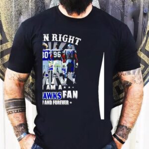 Damn Right I Am A Seahawks Fan Now And Forever Team Graphic 2026 Vintage Shirt