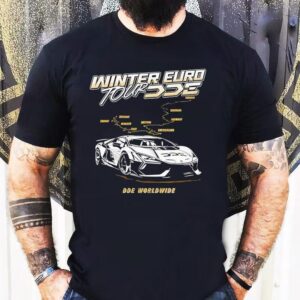 Dde Worldwide Winter Euro Tour Tshirt
