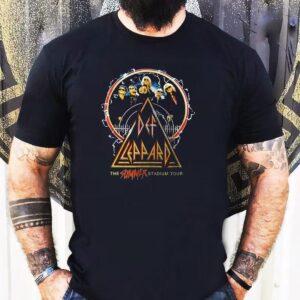 Def Leppard Rock Rock ’til You Drop Summer Tour 2025 Shirt