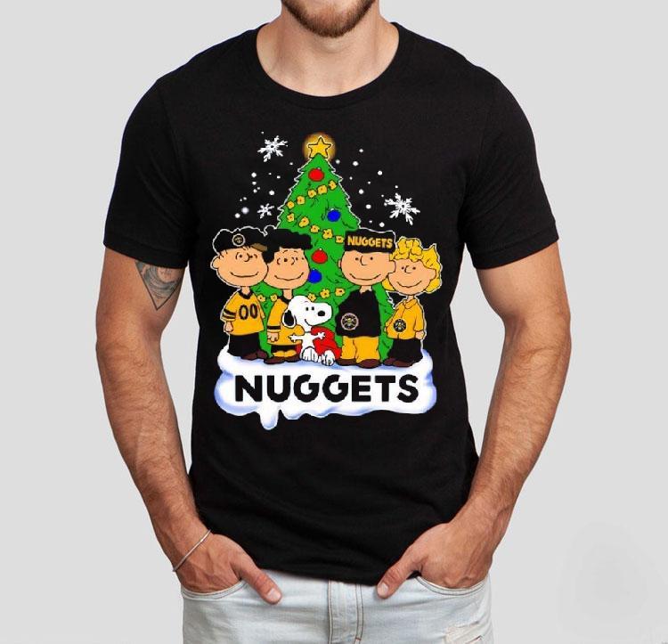 Denver Nuggets X Snoopy The Peanuts Holiday Christmas Shirt Denver Nuggets X Snoopy The Peanuts Holiday Christmas Shirt