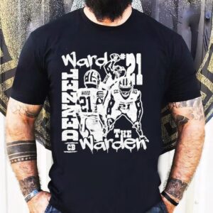 Denzel Ward Graffiti Collage Shirt