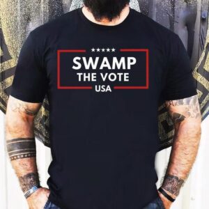 Donald Trump Swamp The Vote 2025 Prisident Shirt