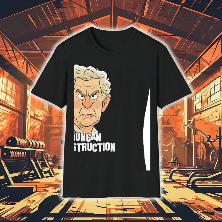 Duncan Construction Caricature Shirt Duncan Construction Caricature Shirt