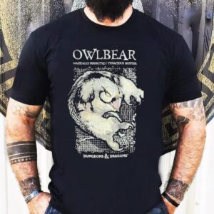 Dungeons Dragons Owlbear Magically Perfected Tenacious Hunter Shirt
