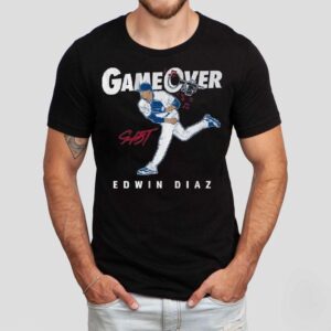 Edwin Diaz Game Over Los Angeles Signature Shirt