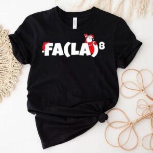 Fa La La La La 8 Santa Christmas Shirt