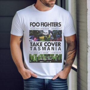 Foo Fighters Launceston Tasmania 2025 Event At Utas Stadium On January 24 2026 Shirt
