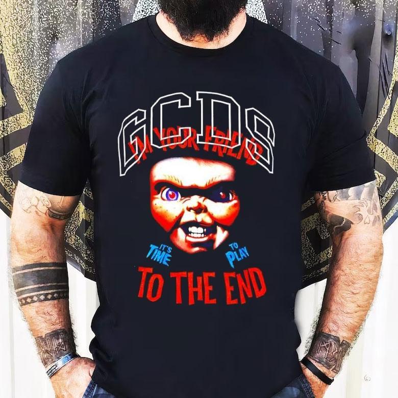 Gcds Chucky I’m Your Friend To The End It’s Time Tp Play Shirt Gcds Chucky I’m Your Friend To The End It’s Time Tp Play Shirt