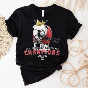 Georgia Bulldogs Boom 2025 Sec Championship Uga The King Shirt