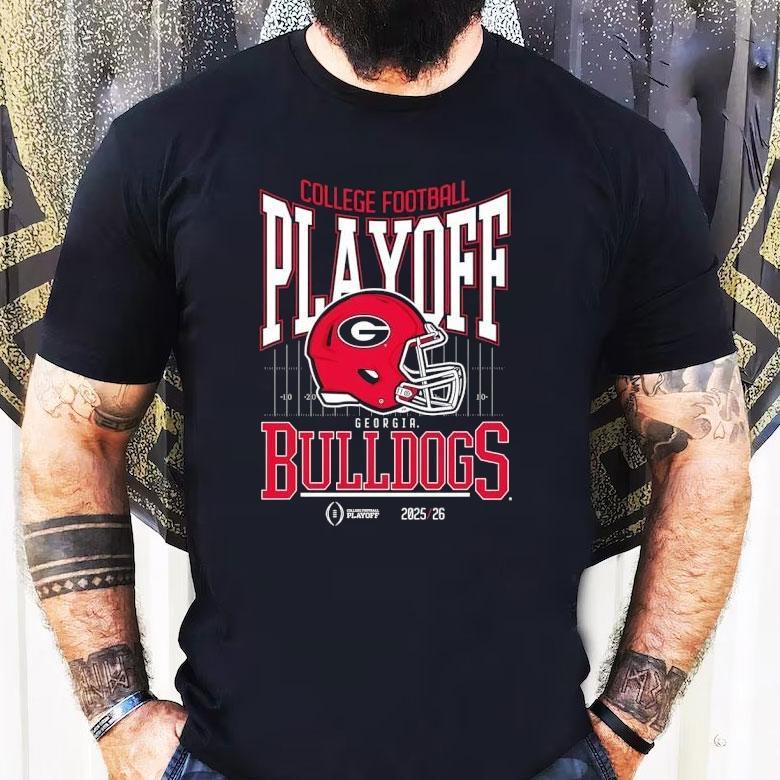 Georgia Bulldogs College Football Playoff 2025-26 Shirt Georgia Bulldogs College Football Playoff 2025-26 Shirt