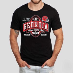 Georgia Bulldogs Sugar Bowl 2025-2026 Cfp Quarterfinal Shirt
