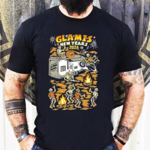 Glamis Bums New Years Skeletons Tshirt