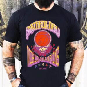 Grateful Dead Lakers Roses Basketball Est 1965 World Champions Shirt