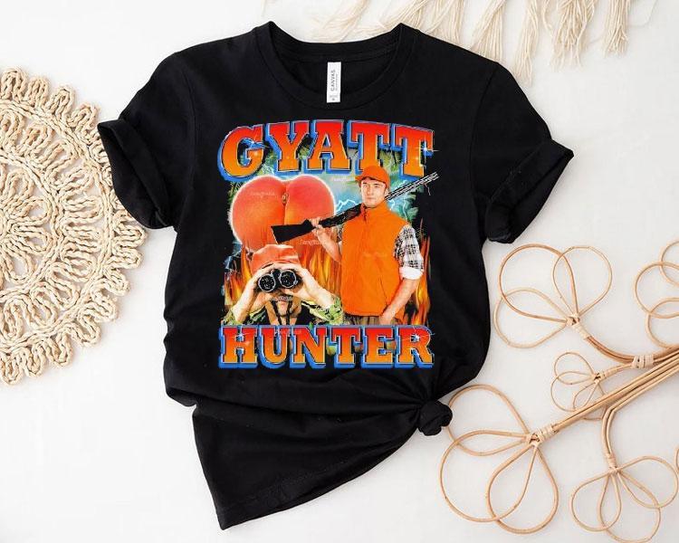 Gyatt Hunter Peaches Shirt Gyatt Hunter Peaches Shirt