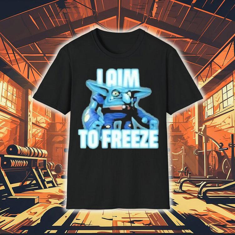 I Aim To Freeze Chill Bill Skylanders Shirt I Aim To Freeze Chill Bill Skylanders Shirt