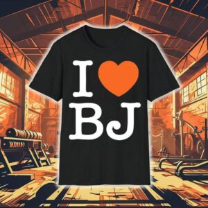 I Love Bj Chicago Bears Shirt