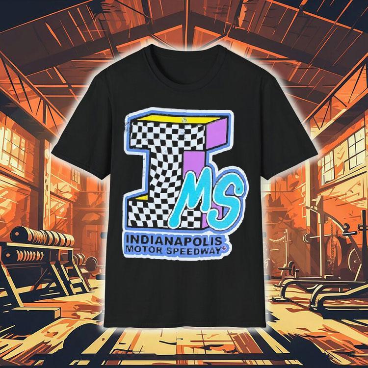 Ims Indianapolis Motor Speedway Checkered Throwback Girls Shirt Ims Indianapolis Motor Speedway Checkered Throwback Girls Shirt