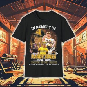 In Memory Of Randy Jones 1950-2025 Forever In Our Hearts Thank You For The Memories Signature Shirt