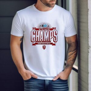 Indiana Hoosiers Big Ten Champions Logo Shirt