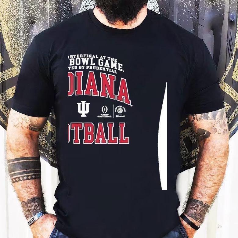 Indiana Hoosiers Cfp Quarterfinal At The Rose Bowl Game 2026 Presented By Prudential Shirt Indiana Hoosiers Cfp Quarterfinal At The Rose Bowl Game 2026 Presented By Prudential Shirt