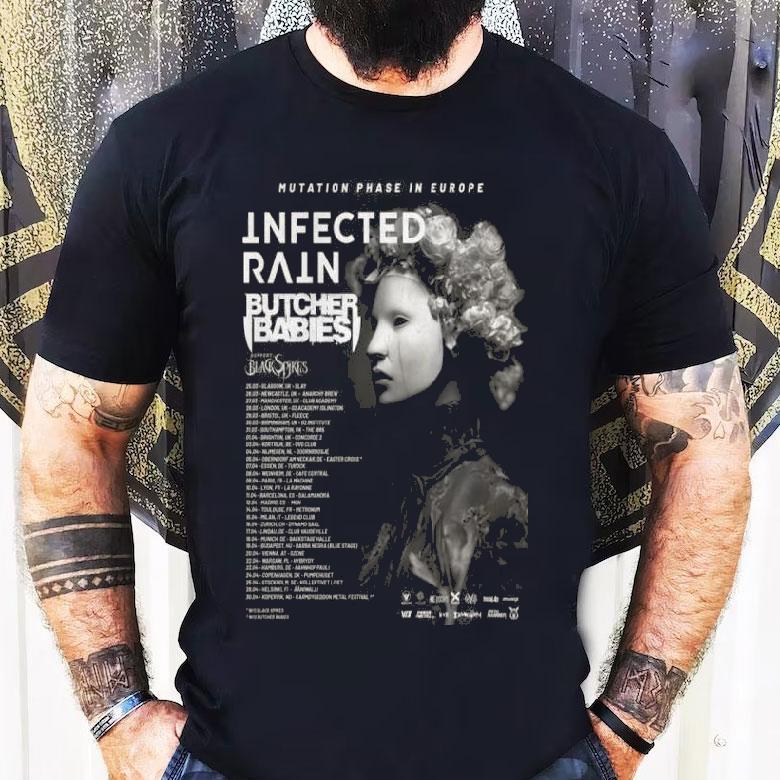 Infected Rain Mutation Phase In Europe 2026 Shirt Infected Rain Mutation Phase In Europe 2026 Shirt