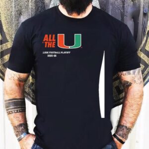 It’s All About The Miami Hurricanes Cfp College Football Playoff 2025 26 Shirt