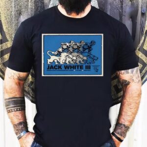 Jack White November 27 2025 Ford Field In Detroit Mi Shirt