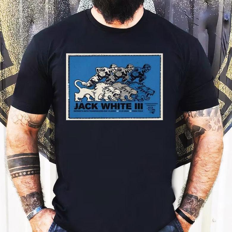 Jack White November 27 2025 Ford Field In Detroit Mi Shirt Jack White November 27 2025 Ford Field In Detroit Mi Shirt