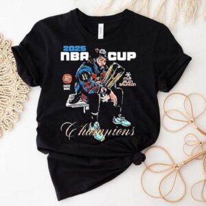 Jalen Brunson New York Knicks Mvp Emirates Nba Cup Championship 2025 Shirt
