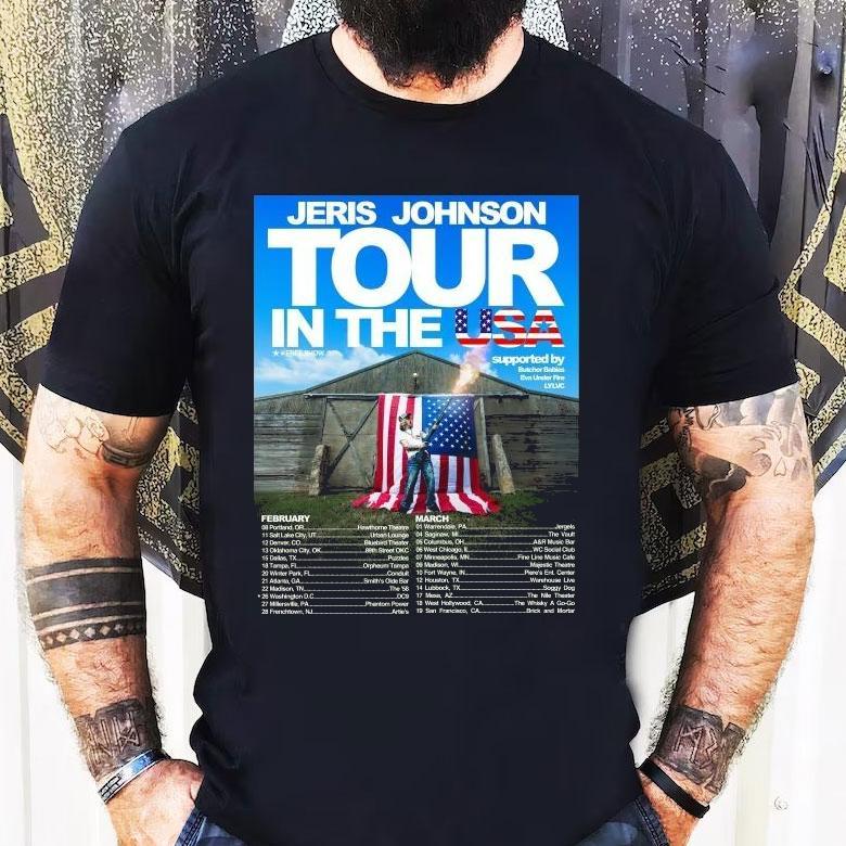 Jeris Johnson February March Tour 2026 Shirt Jeris Johnson February March Tour 2026 Shirt