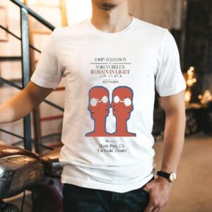 Jerry Harrison Adrian Belew Mar 27 2026 Menlo Park, Ca Event Shirt