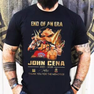 John Cena’s Farewell Tour Match In Washington, Dc December 13 2025 Signature Shirt